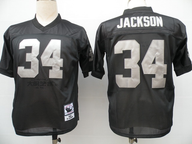 Oakland Raiders throw back jerseys-038